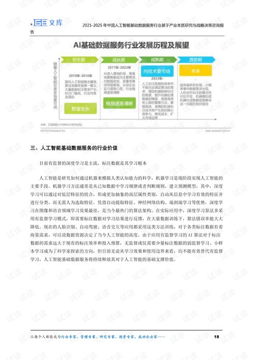 智能賦能，數(shù)據(jù)先行——2021-2025年中國人工智能基礎(chǔ)數(shù)據(jù)服務(wù)與行業(yè)應(yīng)用集成發(fā)展洞察